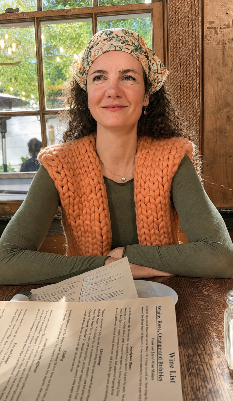 Light Vest in Persimmon