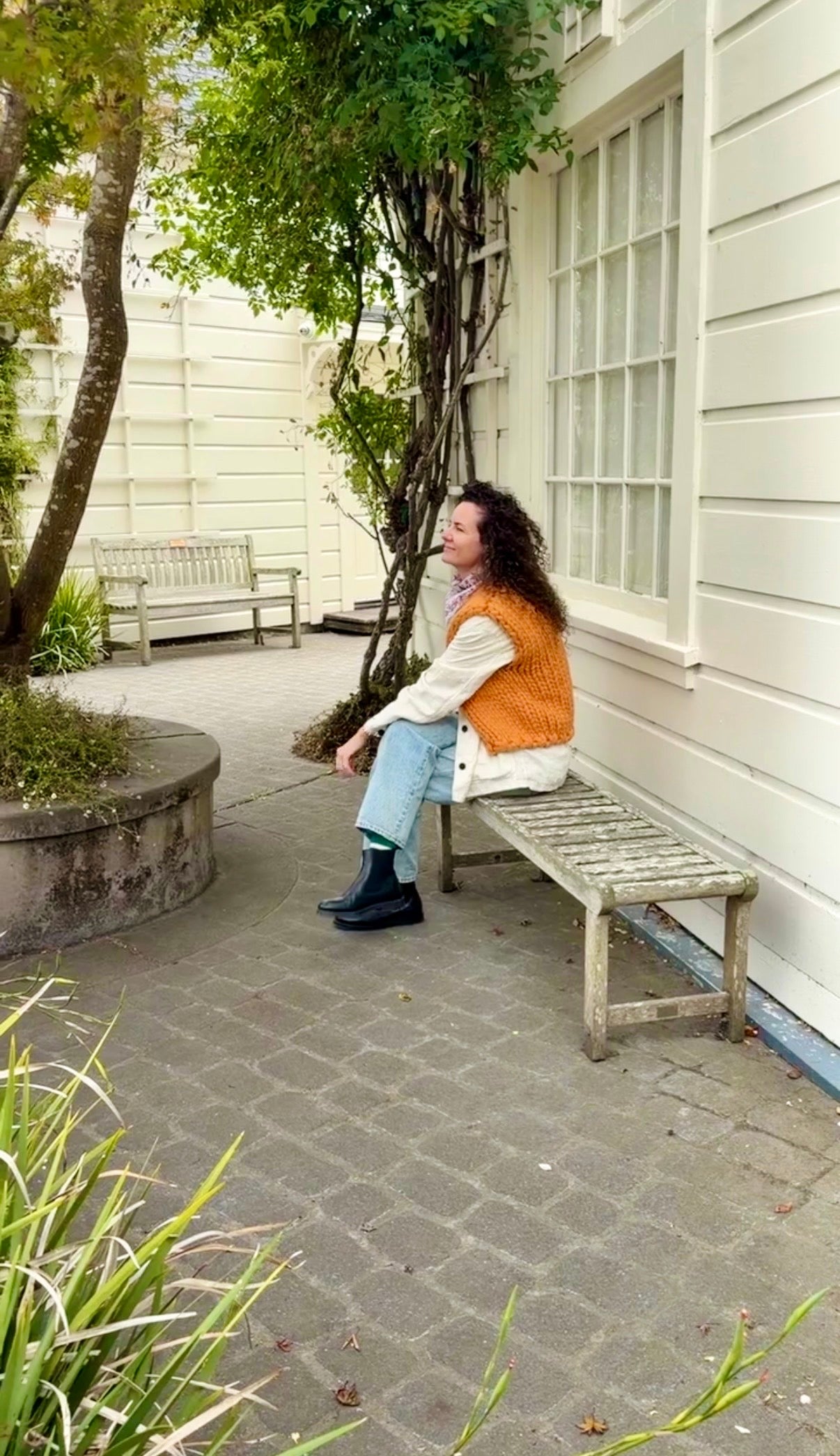 Light Vest in Persimmon